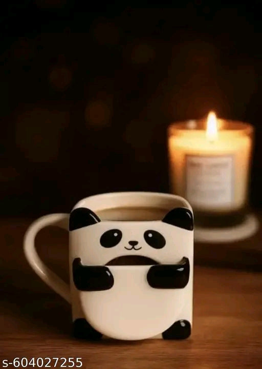 Adorable Panda Mug with Built‑In Cookie Slot – Perfect for Gifting