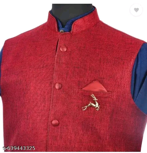 Elegant Gold Deer Brooch | For Men & Boys