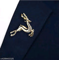 Elegant Gold Deer Brooch | For Men & Boys