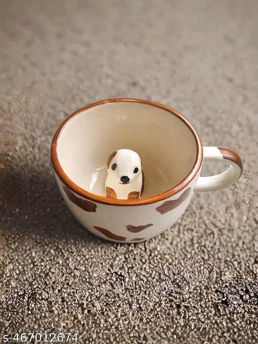 Charming 3D Puppy Mug – Perfect Surprise for Dog Lovers & Coffee Fans