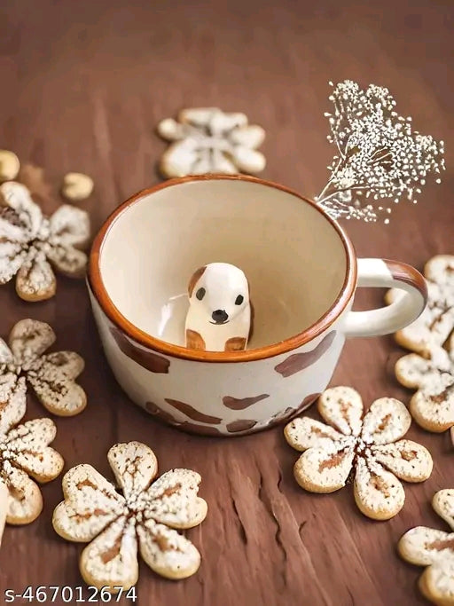 Charming 3D Puppy Mug – Perfect Surprise for Dog Lovers & Coffee Fans