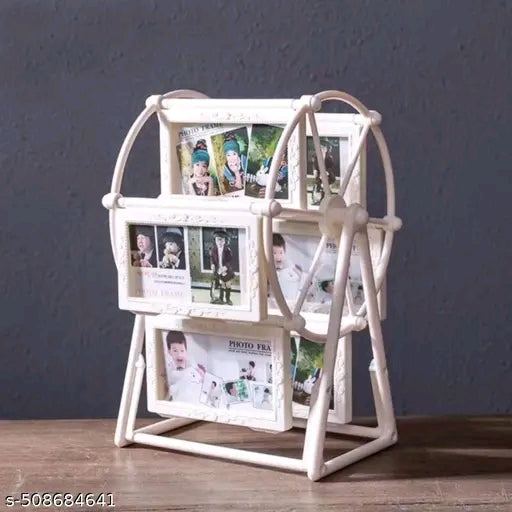 Rotating Ferris Wheel Photo Frame – Display 12 Memories in One
