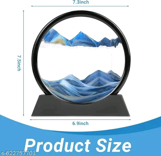 Endless Flowing Sand Patterns – Instant Stress Relief Desk Decor